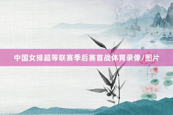 中国女排超等联赛季后赛首战体育录像/图片