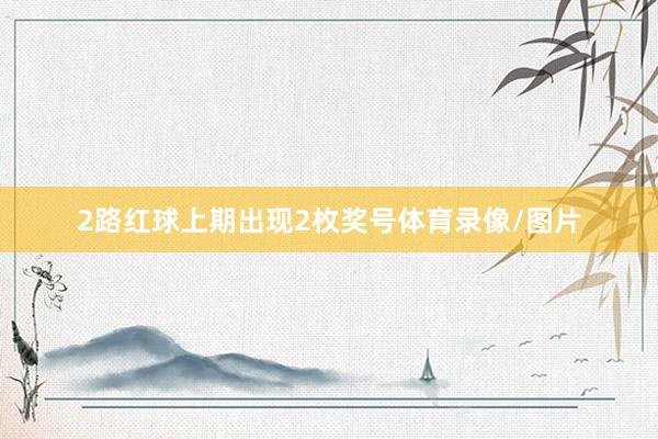 2路红球上期出现2枚奖号体育录像/图片