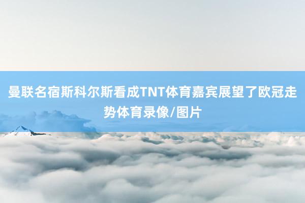 曼联名宿斯科尔斯看成TNT体育嘉宾展望了欧冠走势体育录像/图片
